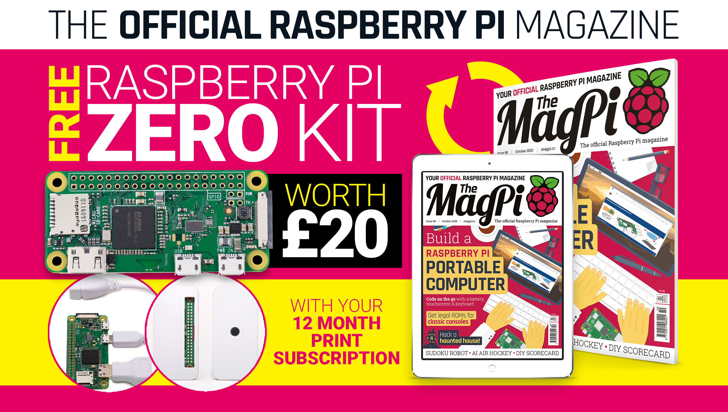 The MagPi issue 98 cover