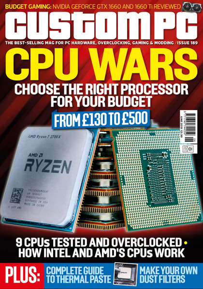 Custom PC issue 189 cover