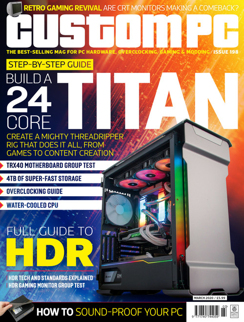 Custom PC issue 198 cover