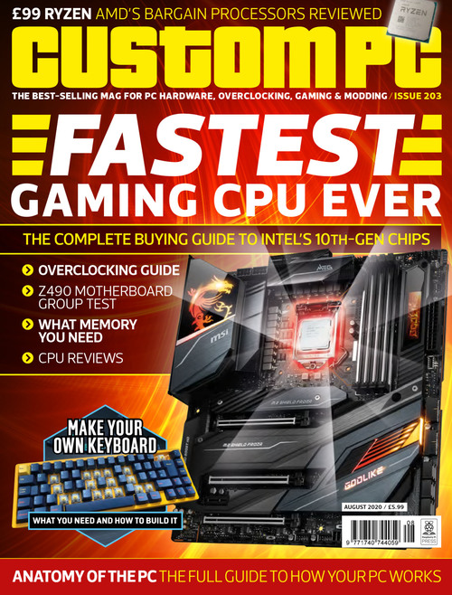 Custom PC issue 203 cover